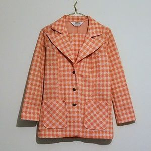 Vintage Montgomery Ward Blazer and Pants Suit